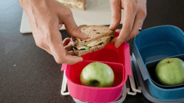 A. person packing a lunch