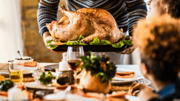 family Thanksgiving dinner