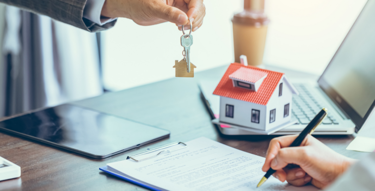 real estate transaction to buy a home